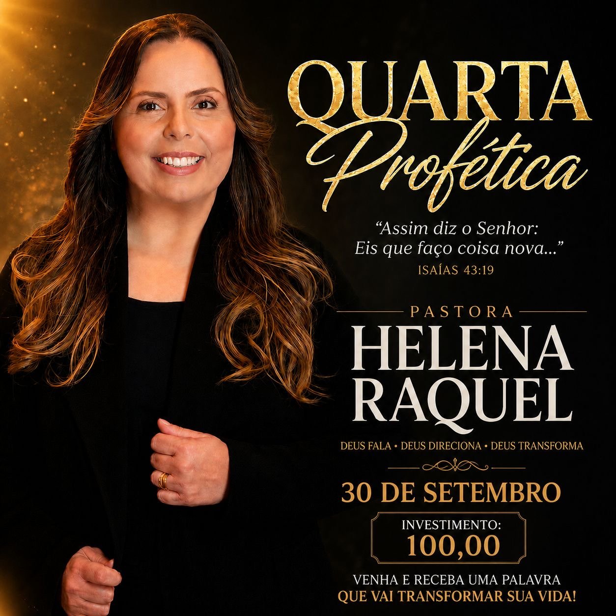 Quarta Profética com Helena Raquel